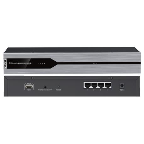 اسپلیتر 4 پورت HDMI برند lenkeng مدل LKV314-4K-HDbitT